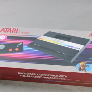 Atari 7800+ Video Game Console New Sealed Wireless CX78+ Gamepad Crystal Quest